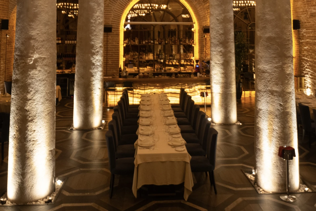 The Sarnıç Restaurant: Your Gateway to Istanbul's Most Unique Historic Dining Experience