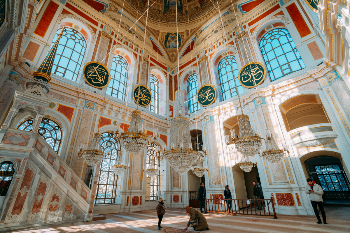 Ortaköy Mosque Interior Istanbul