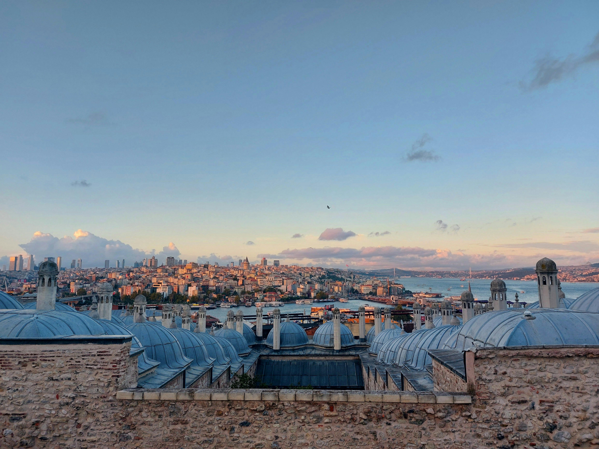 View of Bosphorus from Süleymaniye